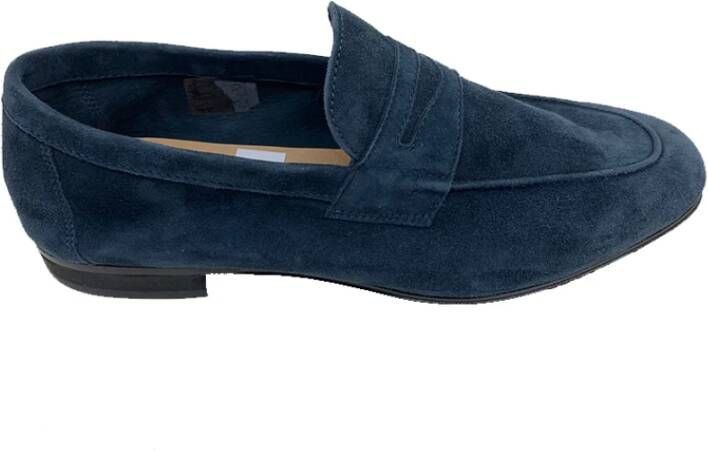 Antica Cuoieria Loafers Blue Heren