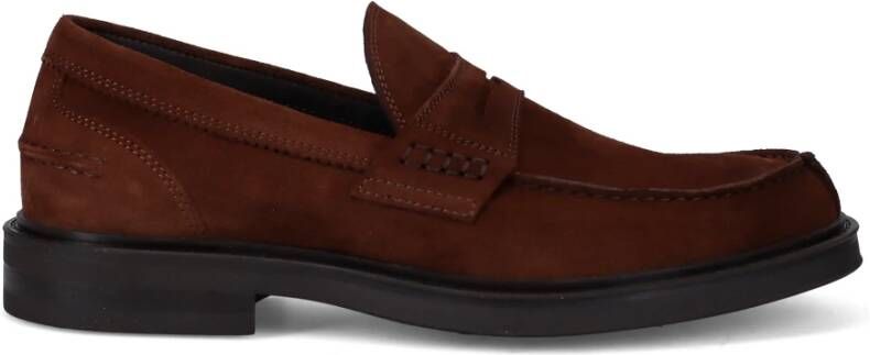 Antica Cuoieria Loafers Brown Heren