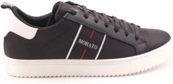 Antony Morato Heren Leren Sneakers Black Heren