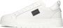 Antony Morato Leather Bold Sneakers Leren Sneaker Heren Wit - Thumbnail 1