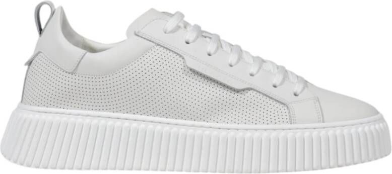 Antony Morato Leren Sneakers Collectie White Heren