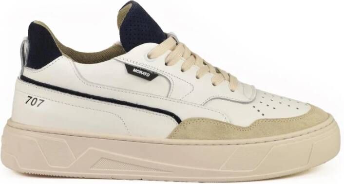 Antony Morato Leren sneakers met rubberen zool
