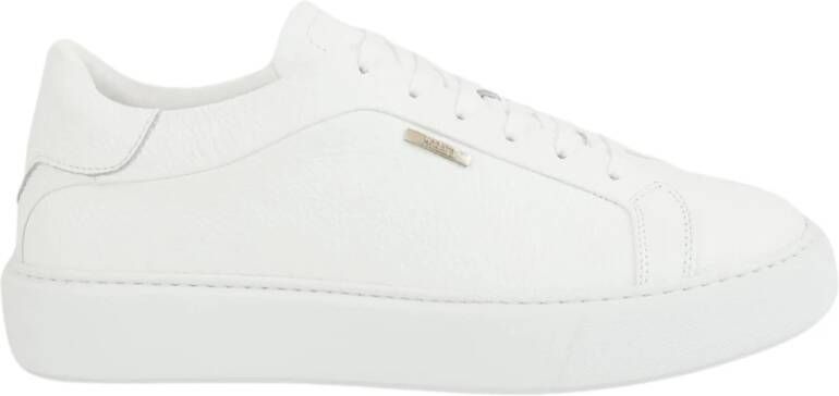 Antony Morato Leren sneakers met labeldetail model 'ARTEM IN TUMBLED LEATHER' - Foto 3