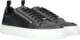 Antony Morato Mmfw01477 Lage sneakers Leren Sneaker Heren Zwart - Thumbnail 2