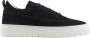 Antony Morato Suede 3D Logo Lage Sneakers Black Heren - Thumbnail 1
