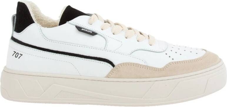 Antony Morato Leren Sneakers met Rubberen Zool
