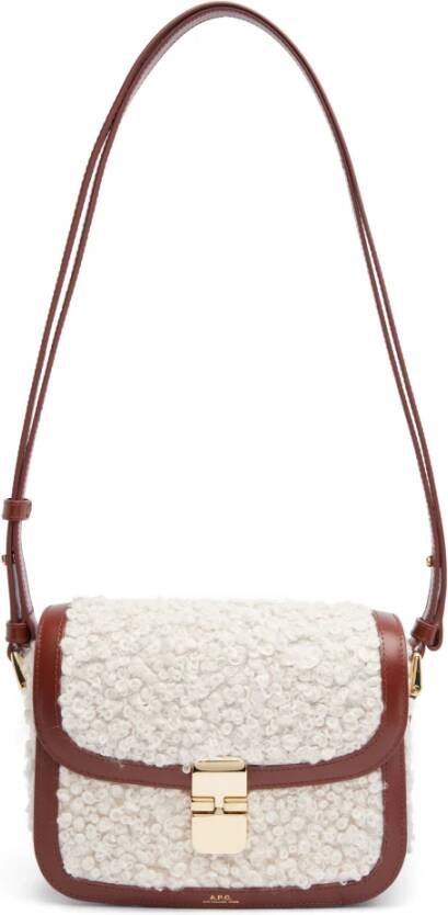 A.p.c. Grace Kleine Schoudertas met Hangslot