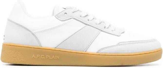 A.p.c. Minimalistische lage sneakers met logo