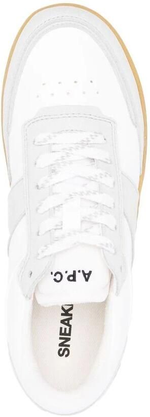 A.p.c. Minimalistische lage sneakers met logo