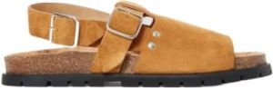 A.p.c. Platte sandalen Bruin Dames