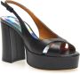 Apepazza High Heel Sandals Black Dames - Thumbnail 1