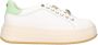 Apepazza Wit Groen Lea Stijlvolle Sneakers - Thumbnail 1