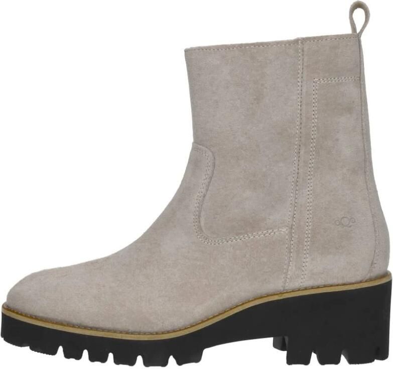 Aqa Enkellaarsjes Hak Enkellaarsjes Hak licht grijs - Foto 2