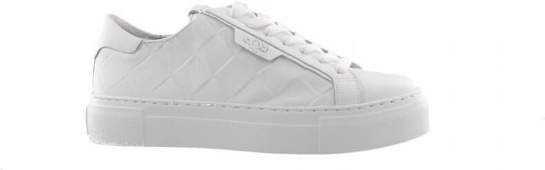 AQA sneaker A8040-A18 leer Wit Dames