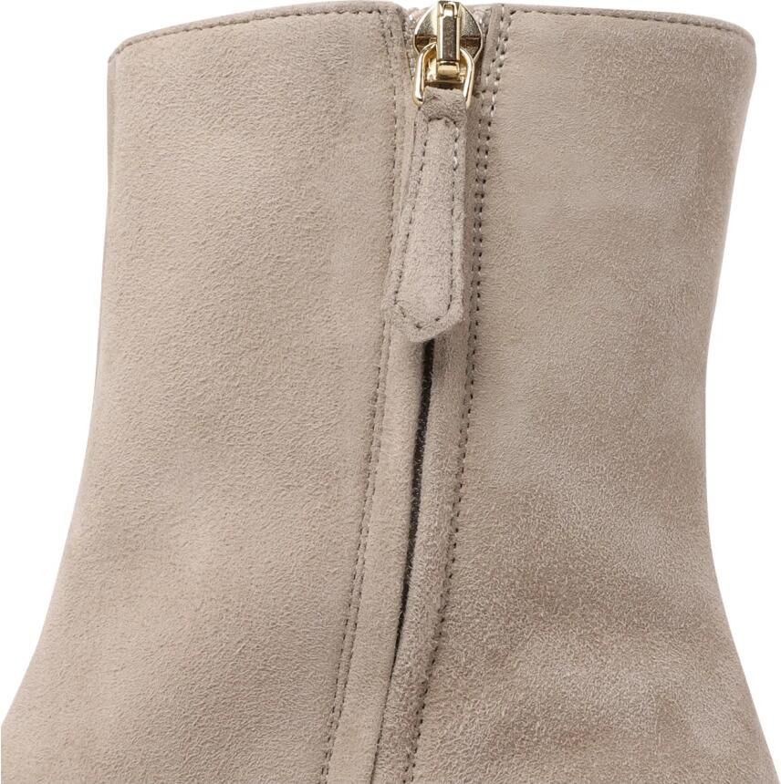 Aquazzura Beige Suède Enkellaarsjes - Foto 2