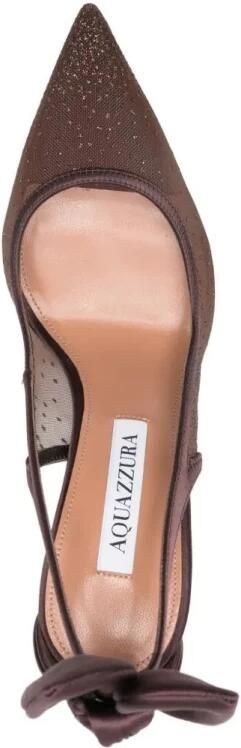 Aquazzura Bow Tie Mesh Pump 105 - Foto 2