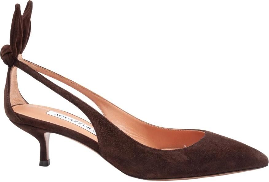 Aquazzura Bow Tie Pump 50