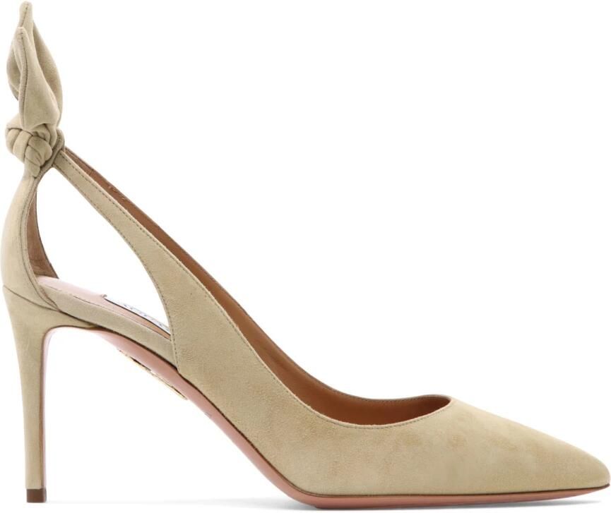 Aquazzura Bow Tie Pump 85