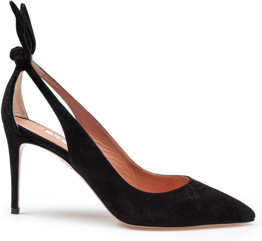 Aquazzura Hoge hakken Bow Tie 85Mm Pumps in zwart - Foto 2
