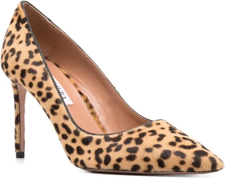 Aquazzura Bruine Hakken Sandalen