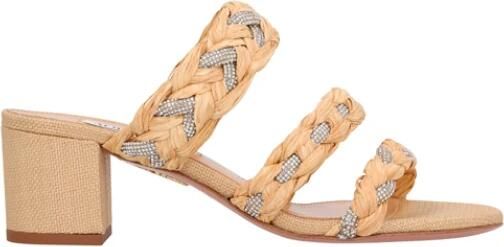 Aquazzura Costiera Crystal Sandal 50