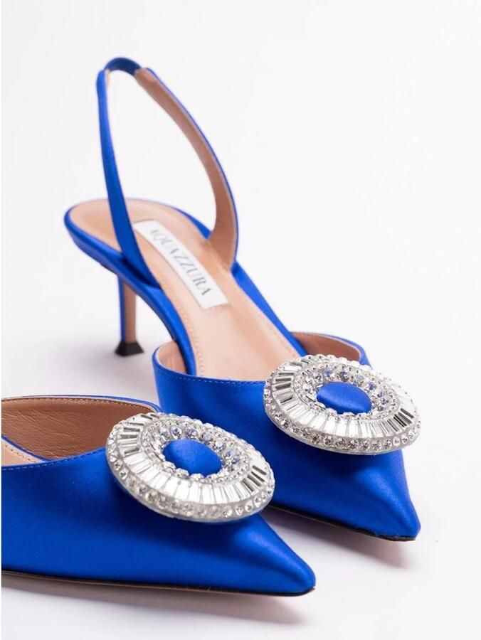 Aquazzura Crystal Hoop Sling Pump - Foto 2