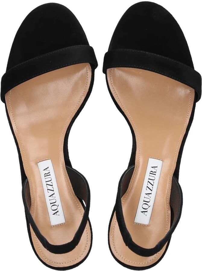 Aquazzura Emanuela Block Sandalen Zwart - Foto 3