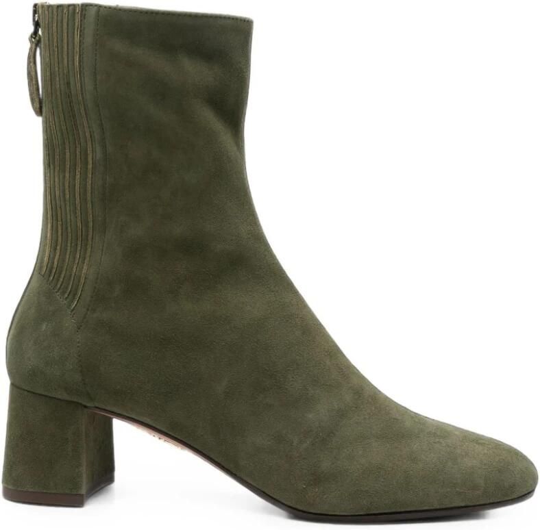 Aquazzura Enkellaarsjes met rits