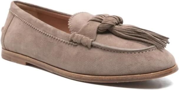 Aquazzura Freddie Suede Flat Mocassin - Foto 2