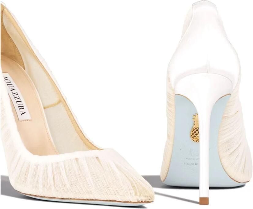 Aquazzura Stijlvolle hoge hakken pompen White Dames - Foto 2