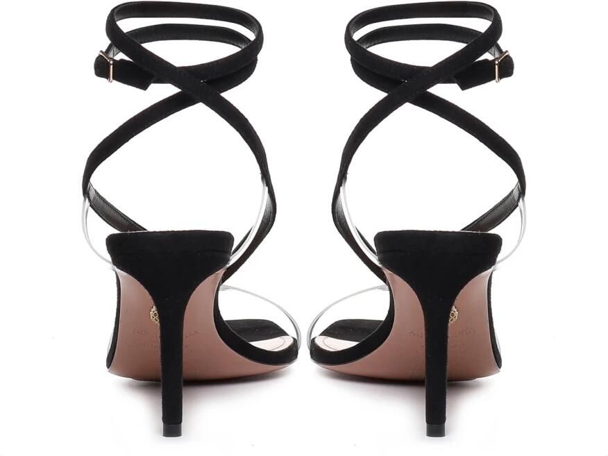 Aquazzura Elegant Illusions Plexi High Heel Sandalen Black Dames - Foto 4