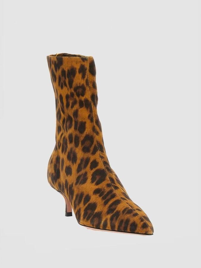 Aquazzura Luipaardprint Enkellaarzen - Foto 2