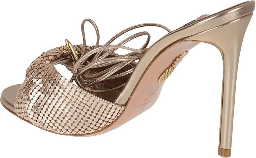 Aquazzura Metal Twist Sandal 105 - Foto 2