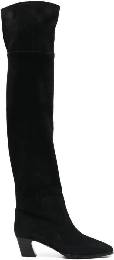 Aquazzura Over-the-Knee Suède Laarzen