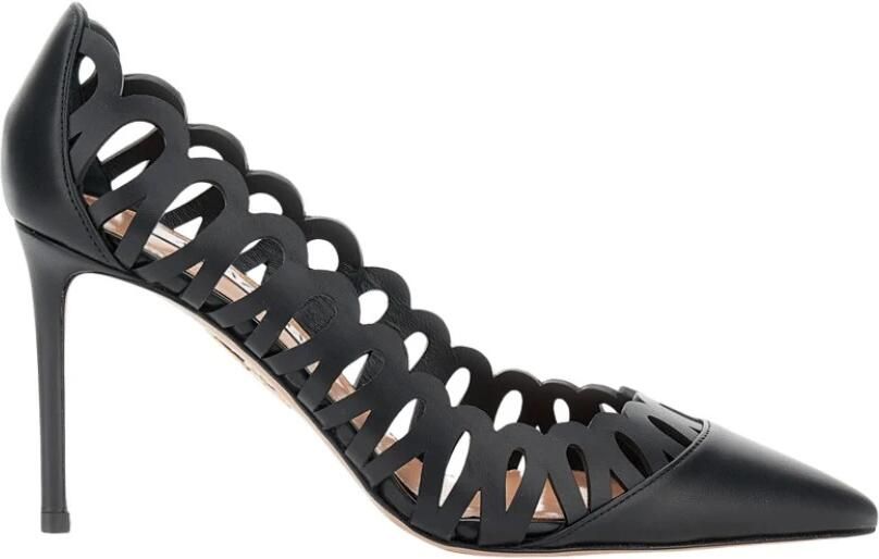Aquazzura Peep Pump 85
