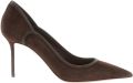 Aquazzura Plush Pump 85 - Bruin