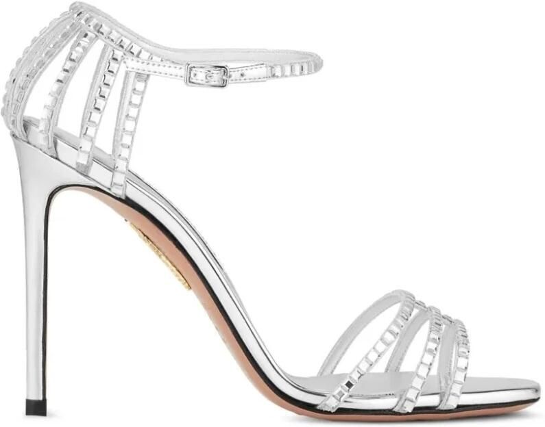 Aquazzura Sensation Crystal Sandal 105
