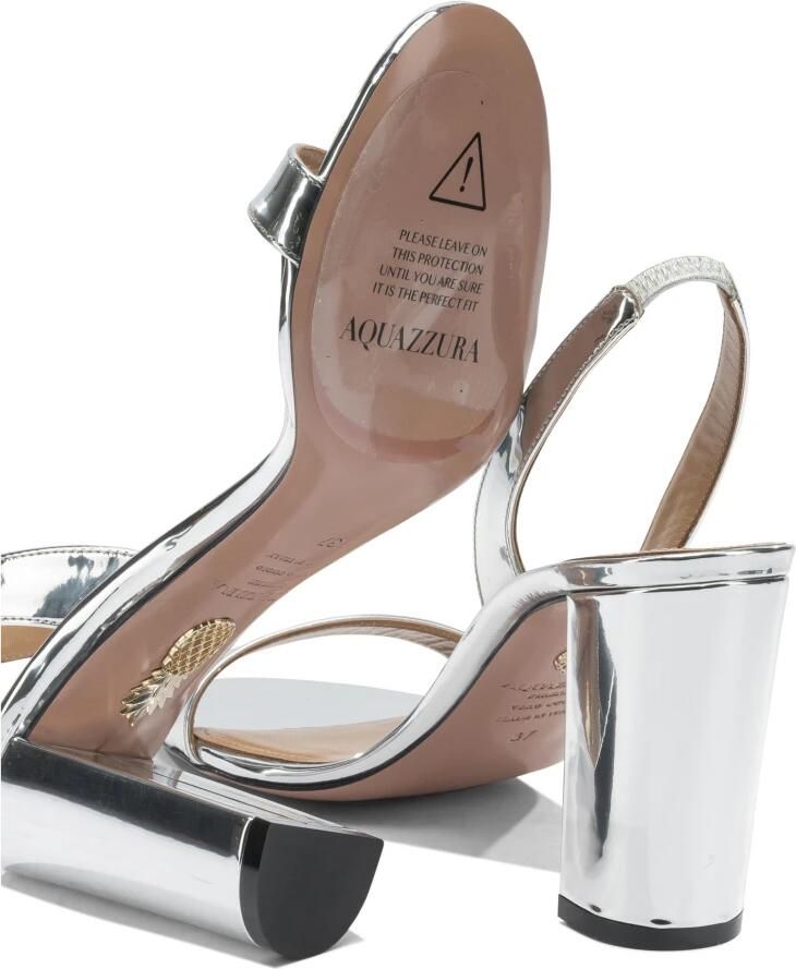 Aquazzura So Nude Block 85mm Sandalen - Foto 2