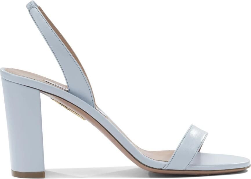 Aquazzura So Nude Block Sandal 85