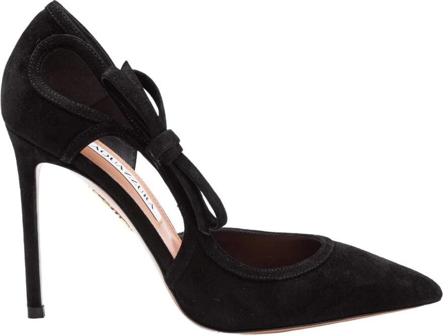 Aquazzura Soave 105 Suede Pumps