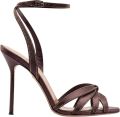 Aquazzura Soulmate Crystal Sandal 105 - Bruin
