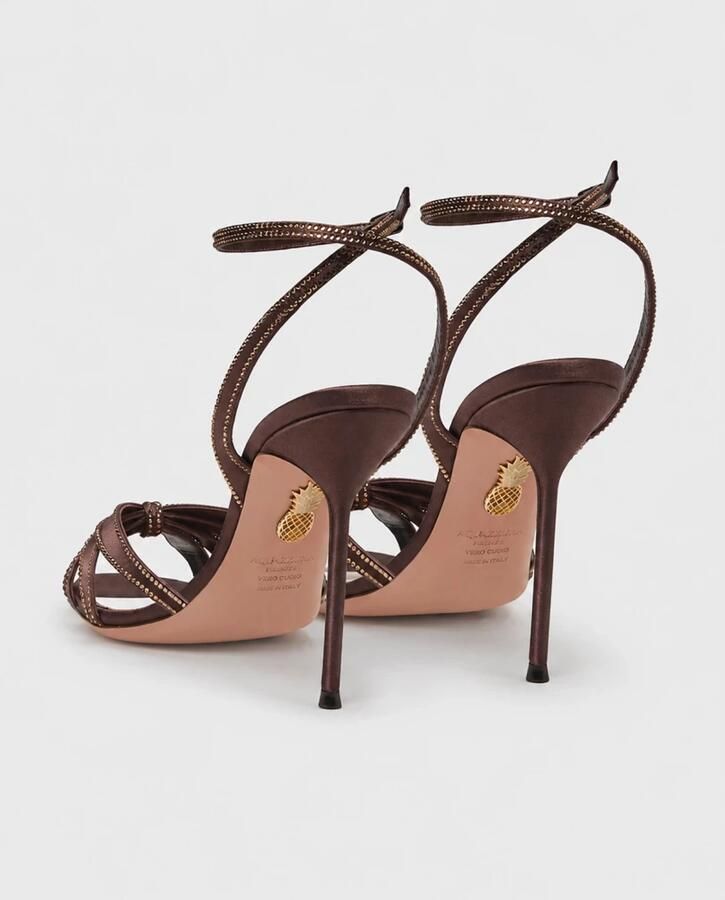 Aquazzura Soulmate Crystal Sandal 105 - Foto 6