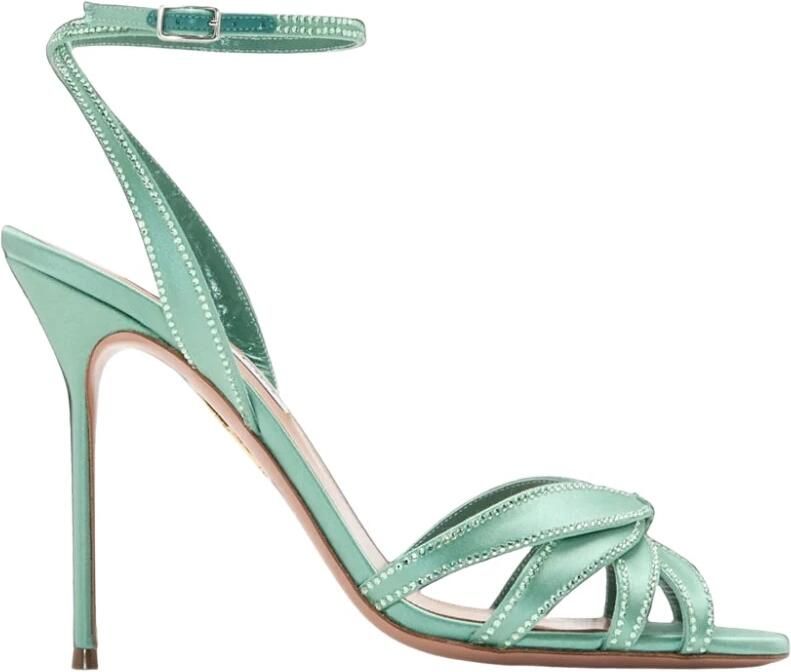 Aquazzura Soulmate Crystal Sandal 105