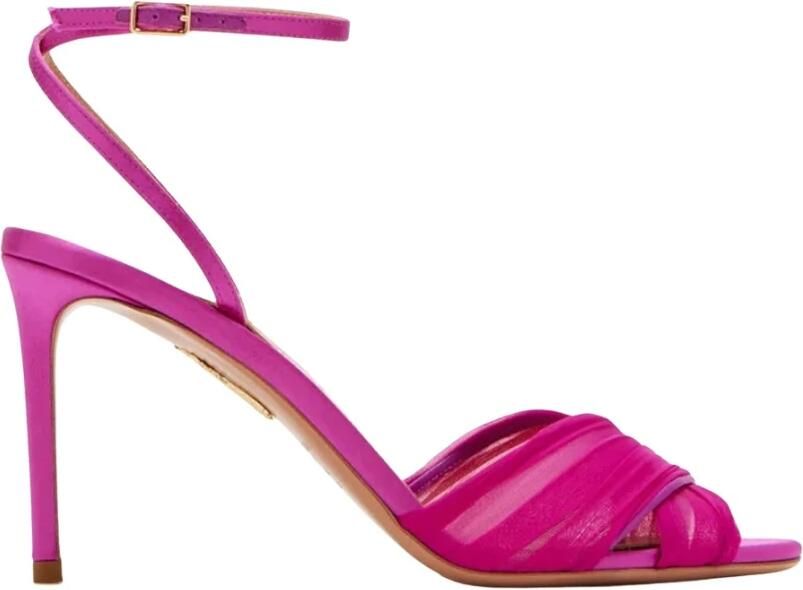 Aquazzura Voile 85 Sandalen met Hoge Hak
