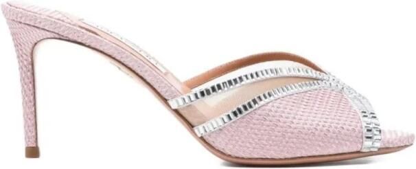 Aquazzura Wild Aurora Mule 75