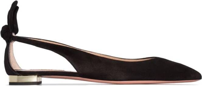 Aquazzura Sandalen Deneuve Ballet Sandals in zwart