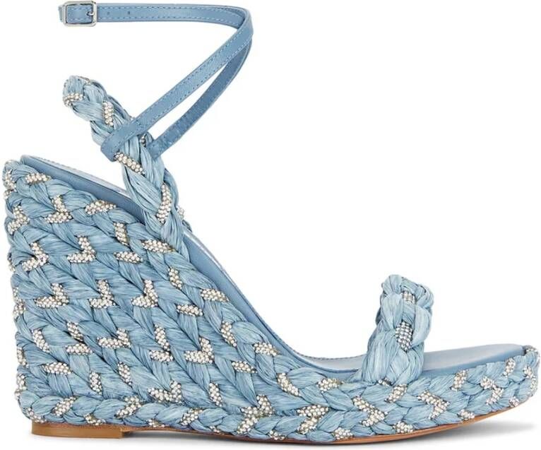 Aquazzura Blauwe Sleehak Schoenen voor Vrouwen