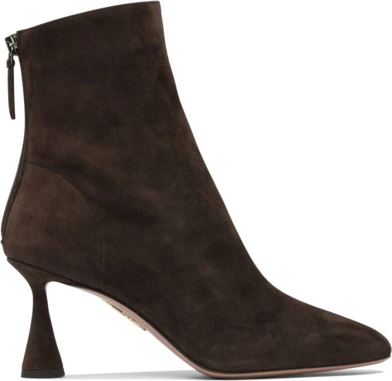 Aquazzura Bruine enkellaarzen voor vrouwen