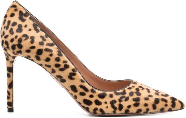 Aquazzura Bruine Hakken Sandalen