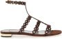Aquazzura Bruine Infinity Chain Platte Sandalen - Thumbnail 1